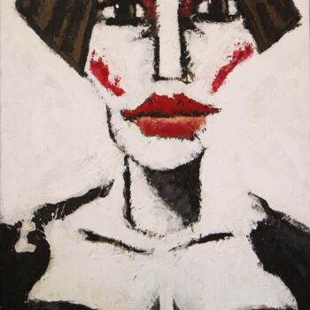 Painting titled "Cosas que pasan - T…" by Albert Cruells, Original Artwork, Acrylic Mounted on Wood Stretcher frame