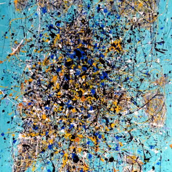 Pintura titulada "Spit out the Bones" por Dunc Ebedes, Obra de arte original, Acrílico Montado en Bastidor de camilla de mad…