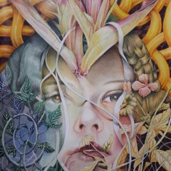 Drawing titled "Suffocating Sustain…" by Stephan B. Reisig, Original Artwork, Pencil