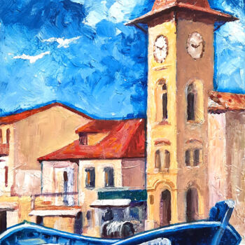 Peinture intitulée "Le Marylou - Cagnes…" par Paul Lebrun, Œuvre d'art originale, Acrylique