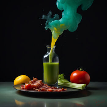 数字艺术 标题为“Morning Health Drink” 由Jm Hobs, 原创艺术品, 数码摄影