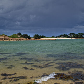 Fotografie getiteld "Carantec, vaguelett…" door Thierry Martin, Origineel Kunstwerk, Digitale fotografie