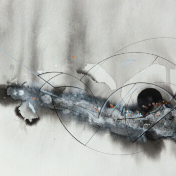 Drawing titled "Nautilus_241" by Ernst Kruijff, Original Artwork, Ink