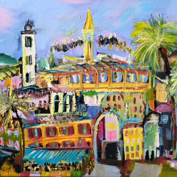 "Une idée de second…" başlıklı Tablo Muriel Cayet tarafından, Orijinal sanat, Akrilik Ahşap Sedye çerçevesi üzerine monte ed…