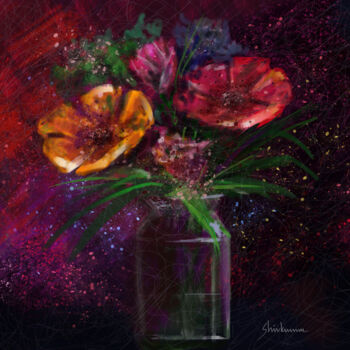 Arte digital titulada "Mind and the Soul" por Shivkumar S, Obra de arte original, Trabajo Digital 2D