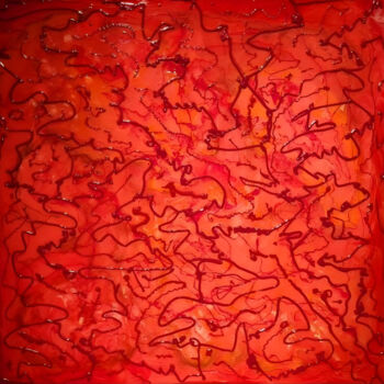 Painting titled "Vie vitali" by X_píró, Original Artwork, Resin