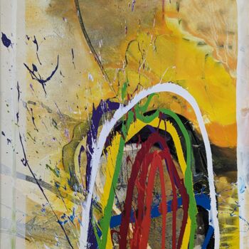 Painting titled "Unity in Flux" by Iliad Sabchi, Original Artwork, Acrylic