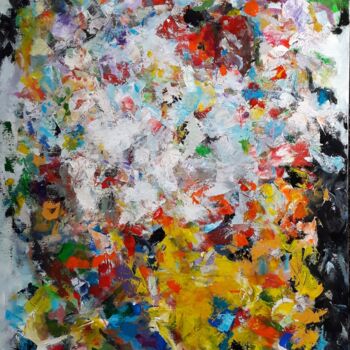 Malerei mit dem Titel "The bowl" von Hubertus Brunstering, Original-Kunstwerk, Acryl