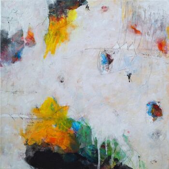 Malerei mit dem Titel "From my soul to the…" von Hubertus Brunstering, Original-Kunstwerk, Acryl