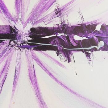 Peinture intitulée "Explosion" par Christelle Moreau, Œuvre d'art originale, Acrylique