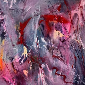 Peinture intitulée "Spring Wish II" par Nathalie Morin, Œuvre d'art originale, Acrylique