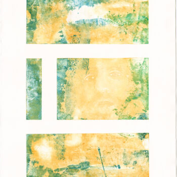 Prenten & gravures getiteld "Laisser sa part au…" door Sophie Gerin, Origineel Kunstwerk, Gravure