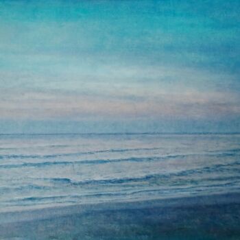 Painting titled "STUDIO - Mare Adria…" by Stefano Anselmi, Original Artwork, Oil