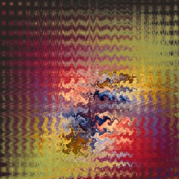 数字艺术 标题为“Variation8” 由Nico Vincent, 原创艺术品, 数字油画