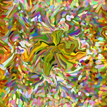 数字艺术 标题为“variation6” 由Nico Vincent, 原创艺术品, 数字油画
