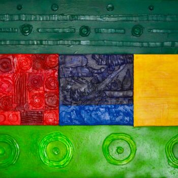 Peinture intitulée "BRC-1" par Georges Lievre, Œuvre d'art originale, Acrylique