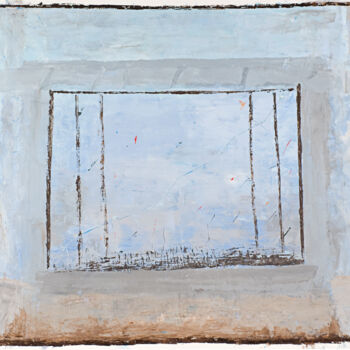 Peinture intitulée "Le théâtre des illu…" par Sophie Gerin, Œuvre d'art originale, Huile Monté sur Panneau de bois