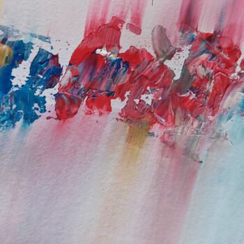 Peinture intitulée "Couteau" par Christelle Moreau, Œuvre d'art originale, Acrylique