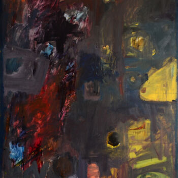 Painting titled "Evening" by Ihor Melnyk, Original Artwork, Oil