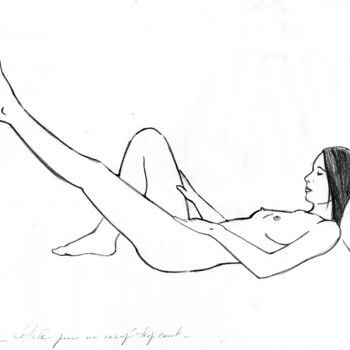 Nu sur canapé-A-0054