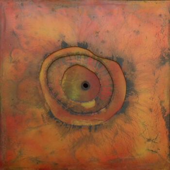 Peinture intitulée "LOS ELEMENTOS. Tier…" par Pin Vega, Œuvre d'art originale, Acrylique
