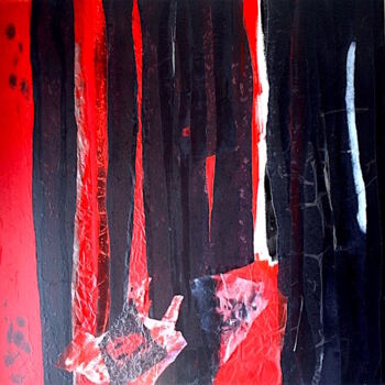 Peinture intitulée "LES CARPES" par Leylane Ferret, Œuvre d'art originale, Huile Monté sur Châssis en bois
