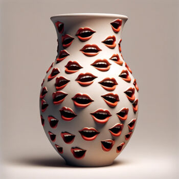 Digital Arts titled "The Chattering Vase…" by Alberto Capitani, Original Artwork, AI generated image