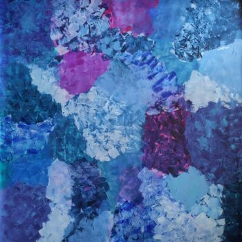 Arte digital titulada "Blossoming Ocean -…" por Vafa Majidli, Obra de arte original, Impresión digital