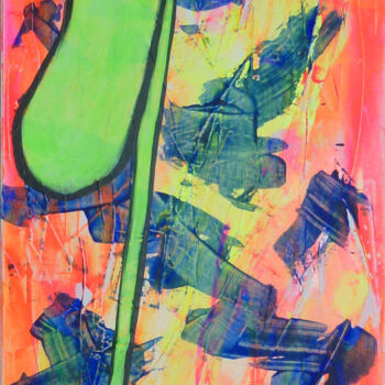 Peinture intitulée "Sciapoïde (B)2" par Delphine Dessein, Œuvre d'art originale, Acrylique Monté sur Châssis en bois