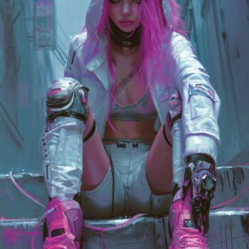 绘画 标题为“Pink Love Oil paint…” 由Yass, 原创艺术品, 油
