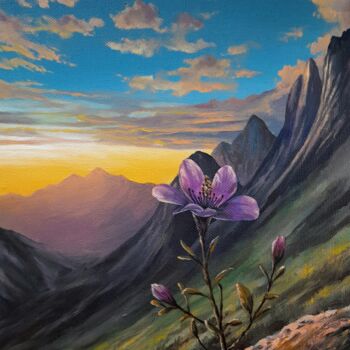 Painting titled "Silent Moment III" by Svetoslav Stoyanov, Original Artwork, Oil