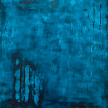 Painting titled "Claws" by Qôl, Original Artwork, Acrylic Mounted on Wood Stretcher frame