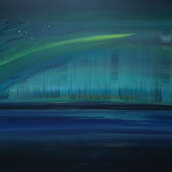 Schilderij getiteld "nachtrust" door Sabina Kiss, Origineel Kunstwerk, Acryl