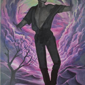 Pintura titulada "SPIRIT" por Anastasia Parsina, Obra de arte original, Acrílico