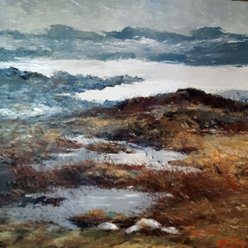 Painting titled "North silent" by Vladislav Dmitrijev, Original Artwork, Oil