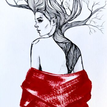 Pintura intitulada "Let it go" por Misha Viktorova, Obras de arte originais, Acrílico
