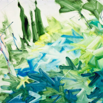 Peinture intitulée "Composition with le…" par Simone Romani, Œuvre d'art originale, Huile Monté sur Panneau de bois