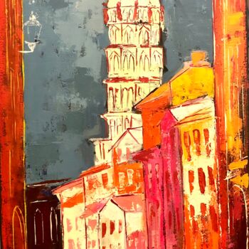 Peinture intitulée "Rue du Taur" par Julie D'Aragon, Œuvre d'art originale, Huile