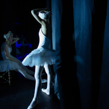제목이 "Two ballerinas back…"인 사진 Dmitrii Kiselev로, 원작, 디지털