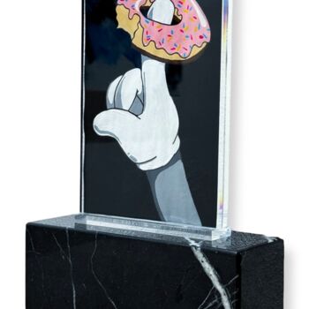Sculpture titled "Timeless Touch" by Esteban Vera (EVera), Original Artwork, Acrylic