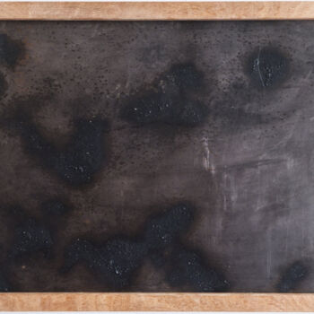 Sculpture titled "Shelter VI" by Timo Milke, Original Artwork, Metals Mounted on Other rigid panel