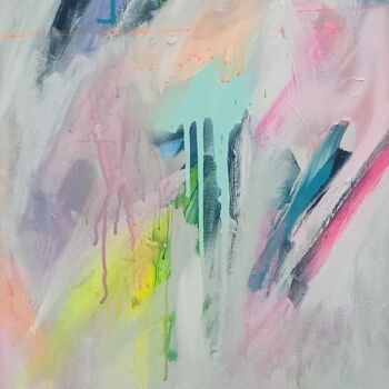Peinture intitulée "For intérieur 8" par Delphine Dessein, Œuvre d'art originale, Acrylique Monté sur Châssis en bois