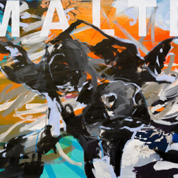 제목이 "Malte"인 미술작품 Stephan Geisler로, 원작, 아크릴