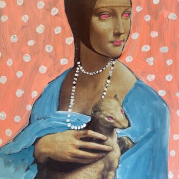 Peinture intitulée "Sherbet" par Tracy Brown, Œuvre d'art originale, Acrylique
