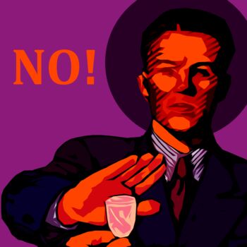 Arts numériques intitulée "NO!" par Igor Dunaev, Œuvre d'art originale, Travail numérique 2D