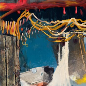 Digitale Kunst getiteld "powderfinger 7" door Manfred Lieber, Origineel Kunstwerk, Digitaal Schilderwerk