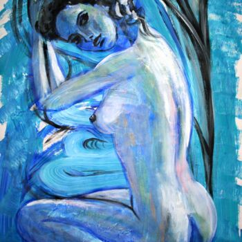 Malerei mit dem Titel "Invitation" von Aleksandra Cherepanova, Original-Kunstwerk, Acryl
