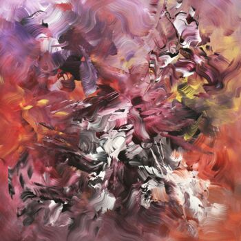 Schilderij getiteld "Legends Of The Fall…" door Paresh Nrshinga F R S A, Origineel Kunstwerk, Acryl Gemonteerd op Frame voor…