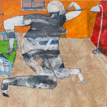 제목이 "Like No One’s Watch…"인 미술작품 Ilya Volykhine로, 원작, 기름