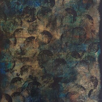 Painting titled "Church" by George Von Klitzing, Original Artwork, Acrylic Mounted on Wood Stretcher frame